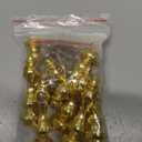 Veemoon 10pcs Metal Spindles Decorative Gallery Spindles Furniture Hardware Accessories Glass Railing Post Cap for Wine Cabinet and Cart