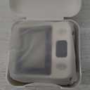 Blood Pressure Monitor - Wrist Accurate Automatic High Blood Pressure Monitors Portable LCD Screen Irregular Heartbeat Monitor with Storage Case and Adjustable Cuff Powered by Battery - White