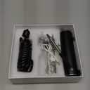 Airbrush Kit with Air Compressor, 6400mAh 50PSI High Pressure Airbrush Kit with 0.2/0.3/0.5mm Nozzle Sets, Airbrush for Nails, Modeling, Cake Decorating, Pastry, Makeup and Art Black