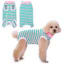 Coppthinktu Recovery Suit for Dogs After Surgery, Dog Onesie Surgery Recovery Suit for Female Spay, Soft Male Surgical Pajamas Bodysuits for Large Puppy to Anti Licking Dog Cone Alternative