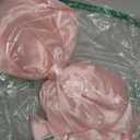 Giant Pink Bow Christmas Decorations, Double-layer Satin Bows for Coquette Room Decor, Christmas Tree Topper Bow for Home Wreath Wall Backdrop Birthday Wedding Party Decor (Pink Bow, 24 x 36 Inches)