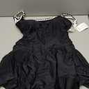 Eomenie One Piece Swimdress Swimsuits for Women Tummy Control Swim Dresses Skirt Bathing Suit (Medium, Black White Color Block)