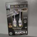 White Ultrapro Premium HDMI. 8 Ft. VRR. 8K. 4K. Ultra High Speed.