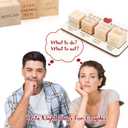 4 x Date Night Dice, Valentines Day Naughty Gifts for Him Her, Romantic Date Night Dice Set, for Husband Wife, Decision Dice for Boyfriend Girlfriend, Couples Toys for Intimate Fun