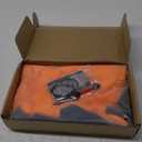 Kids Ninja Costume Halloween Cosplay Outfit for Boys (Orange, M(Height:43"-47"))