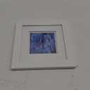 Gallery Solutions - 8"x8" Wall Mount/Tabletop Picture Frame - Double Mat - Matted to 5"x5" -White - Versatile Display Option for Your Cherished Memories - Square Tabletop - White Poster Frame