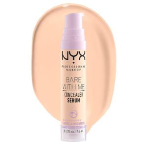 NYX PROFESSIONAL MAKEUP Bare With Me Concealer Serum, Concealer Makeup For Up To 24Hr Hydration - Fair (0.32 Fl Oz (Pack of 1)) NYX PROFESSIONAL MAKEUP Bare With Me Concealer Serum, Concealer Makeup For Up To 24Hr Hydration - Fair (0.32 Fl Oz (Pack of 1))