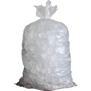 Aluf Plastics 0.6 MIL Clear Poly 5 LB Ice Buckets Liners Poly Food Bags - 8" x 3" x 15" - Pack of 1000 - For Ice, Fruits, Vegetables, Cheese, Meat, & Frozen Products