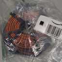 Cluparis 155 Sawtooth Trimmer line Heavy Duty for Push String Trimmer 1-Pound, 0.155" Nylon Weed Eater String .155-inch-by-102-ft Commercial String Trimmer Line in Spool with Line Cutter