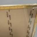 25x35 Wood Frame Gold, Ornate Natural 35x25in Picture Poster Frame, Modern Golden 25 x 35inch Gallery Wall Photo Frame with HD Plexiglass, Horizontal Vertical Wall Mounting Display 1pcs