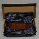 7.0in Titanium Professional dog Grooming Scissors set,Straight & Thinning & Curved scissors 4pcs set for Dog grooming (Bright black)