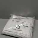 50pcs Polyester Cloth Napkins - 20 x 20 inch White Dinner Washable Napkins with Hemmed Edges for Restaurant/Wedding/Hotel(50,White)