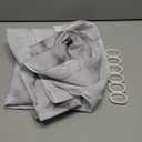 Renaiss 72x72 Inches Grey White Marble Shower Curtains for Bathroom Modern Luxury Watercolor Abstract Crack Texture Ink Painting Fabric Shower Curtain Waterproof Polyester Fabric with Hooks