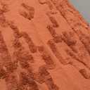 Uphome Boho Runners for Hallways 2.6' x 8', Washable Farmhouse Entryway Runner Rug, Cotton Tufted Bedroom Runner Rugs, Bohemian Tribal Aesthetic Rug for Kitchen Doorway Bathroom, Terracotta