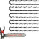 5Pack Chainsaw Chain 16 Inch 3/8" LP Pitch .043'' Gauge 55 Drive Links Fits 61PMMC3-55 Stihl MS170, MS171, MS180c- 36100050055 and More