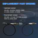 Oxygen O2 Sensor Upstream and Downstream Compatible with Lexus ES350 2007/Scion tC 2010/xB 2008-2010/Toyota Camry 2003-2011/Toyota RAV4 2004-2008 Replace 234-9041 234-4260