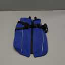 Dog Winter Coat Reflective Water-Resistant Jacket, Fleece Lined Windproof Puppy Coat with Back Zipper & D-Ring, Cold Weather Dog Coats for Small Medium Dogs (S, Blue)