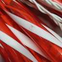 Joiedomi 12 Pcs Christmas Candy Cane Pathway Markers Lights, 16 Stakes Lights with Warm White, Waterproof Outdoor Decorations for Xmas Indoor and Outdoor Decorations Yard, Walkway, Lawn, Garden