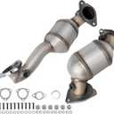 Catalytic Converter Compatible with Ford Taurus/Flex 2010-2015, Compatible with Explorer 2013-2016, Compatible with Lincoln MKS MKT 2010-2014 3.5T V6 ONLY Turbo 19533 19534