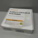 Homemory 72-Pack Novelty Flickering Flameless Tea Lights, 200+Hours Battery Operated, Fake Electric LED Votive Candles for Small Wedding Table Centerpieces, Proposals, Anniversaries (Warm White)