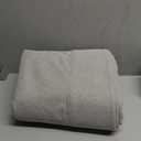 RYB HOME 100% Blackout Silver Grey Curtains, Flax Linen Drapes for Living Room/Nursery/Bedroom, Rod Pocket&Back Tab Panels Light Block and Thermal Insulated, 2 Panels, W52 x L90