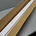 LazBlinds 2-inch Cordless Faux Wood Blinds with Royal Valance, Room Darkening Horizontal Window Blinds, Inside Mount Blinds for Windows - Fit for Window 31" W x 72" H - White