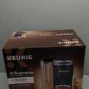 Keurig K-Supreme Single Serve K-Cup Pod Coffee Maker, MultiStream Technology, 4 Brew Sizes, 66oz Dual-Position Removable Reservoir, Black