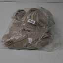 Extra Long Pinch Pleated Linen 108 Inch Curtains 2 Panels Set for Living Room Bedroom Farmhouse Tan Brown Cotton Flax Back Tab Memory Shape Pinch Pleat Ceiling Floor Window Curtains 9 FT Grey Beige