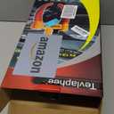 Tevlaphee Universal Wheel Lock Heavy Duty Security Trailer Wheel Lock Anti Theft Wheel Locks for Cars SUV Camper Motorcycle Trailer Great Deterrent Bright Color with 3 Keys (Black-red)