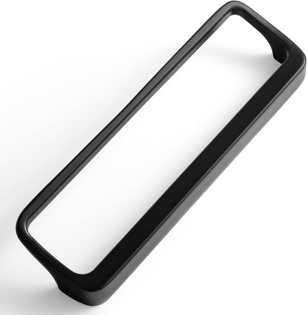 Goo-Ki Matte Black Cabinet Pulls with Hole Center 5''(128mm),Modern Zinc Alloy Drawer Pulls for Drawer,Wardrobe,Cupboard,6 Pack