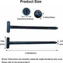 100pcs Nylon Universal Cable Tie Buckle, Heavy Duty Self-Locking Nylon Zip Ties Holder, New Multifunctional Cable Tie Buckle for Car Daily Repair