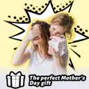 2 x Funny Mother's Day Gifts for Mom Wife Grandma Daughter Gigi from Son Daughter I Love You Thank You Mom Birthday Christmas Gifts Necklace Matchbox Gift