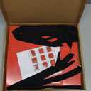 2 Pcs Wearable Usherette Trays, 20's Theme Costume Accessory, Hands-Free Movie Snack & Halloween Popcorn Trays, Collapsible Hawker Tray for Stadium & Parties, 12.6 x 11 x 3.2 in, Red