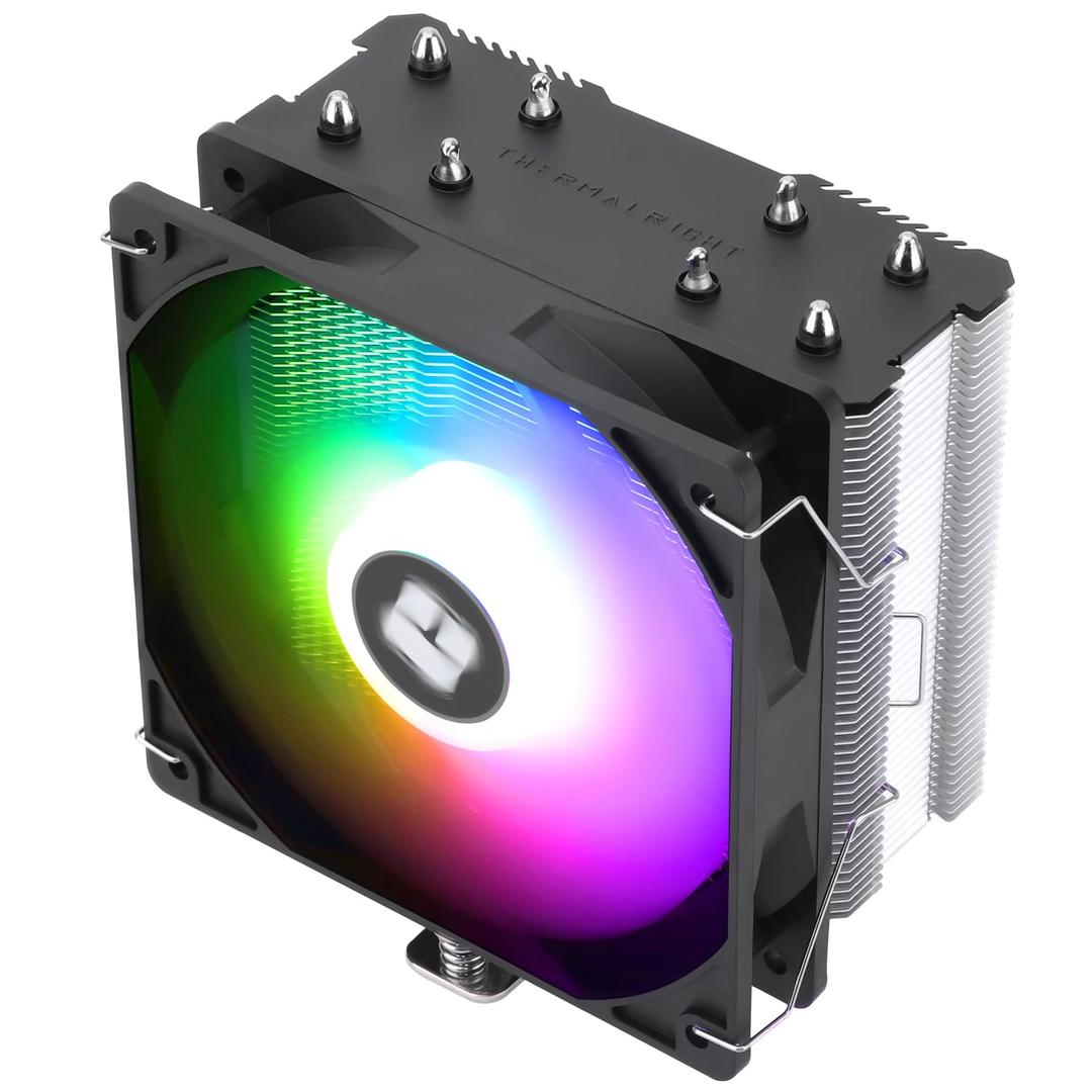Thermalright Assassin X 120R SE ARGB CPU Air Cooler,120mm PWM Fan with 1550RPM, 25.6DBa, for AM4/AM5,Intel lga1150/1151/1200/1700/1851,148mm High