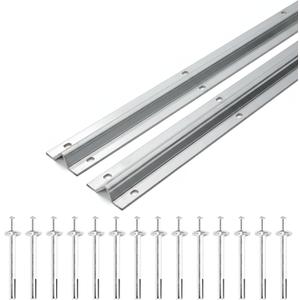 6FT V Track(3FT2),Galvanized Inverted Track for Sliding Rolling Chain Rack Driveway Gate,Railing Track Door, Sliding Car Entry Door, Rolling Driveway Gate
