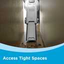 BLACK+DECKER dustbuster AdvancedClean Handheld Vacuum Cordless, Compact Home and Car Vacuum with Crevice Tool ,Rotating Nozzle and Charging Station, Large Dust Bowl (CHV1410L)