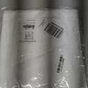 NICETOWN 2 Panels French Door Curtains, Sheer Voile Light Filtering, Rod Pocket Window Treatment for Front Back Patio Glass Door/Rustic Bedroom/Living Room (26 x 72 Inch Long, 2 Panels, White)