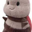 Chubby Smiling Ladybug Plush, Lucky Soft Seven-Spotted Ladybug Plush Toy, Cute Insect Stuffed Animal, The Best Gift for Child and Partners(8 inch)