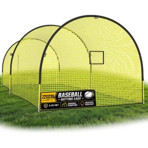 Baseball Batting Cage, 22 FT/30 FT Batting Cages for Backyard