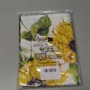 Vibrant Sunflower Window Valance for Bedroom Living Room, Yellow Sun Flower Curtains Valanes for Windows, 3" Rod Pocket Window Treatment for Animal Summer Home Decorations, 54 x 18 Inch, 1 Panel