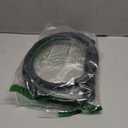 Hybrid Lead In Garden Hose 5/8 IN. x 6 FT, Heavy Duty, Lightweight, Flexible with Rotatable Grip Handle and Solid Brass Fittings