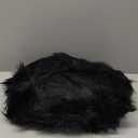 MIULEE Luxury Super Soft Fluffy Area Rug Faux Fur Sheepskin Rug Decorative Plush Shaggy Carpet for Bedside Sofa Floor Nursery Halloween 3 x 5 Feet, Black (3 x 5 ft Sheepskin)