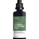 Earth Harmony Methylene Blue, 1% USP (Pharmaceutical) Grade, with Nano Liquid Gold for Photodynamic Research, Miron Glass Bottle (2 Oz)