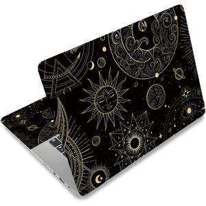 PLIGREAT Mystical Planet Laptop Decal Sticker Skin Cover, Laptop Stickers Skins Decal Fits 12" 13" 13.3" 14" 15" Laptops Universal Removable Vinyl Notebook Art Protector Netbook PC Cover Decals