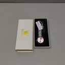 OLEVS Watch Women Silver Watches for Women Pink Womens Watch Dress Diamond Stainless Steel Waterproof Ladies Watches for Small Wrist Easy Reader Analog Quartz Date Luxury Reloj para Mujer