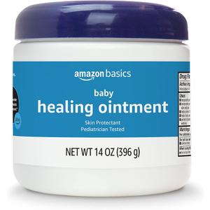 Amazon Basics Healing Ointment for Babies, Pediatrician Tested, 14 Ounce, 1-Pack (Previously Solimo) (14 Ounce (Pack of 1))