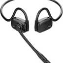 Open Ear Bluetooth Headset with Mic for Truckers Work Calls Running