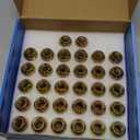 Set of 32, 9/16 OEM Factory Wheel Lug Nuts Replacement for 1971-1988 Chevy GMC, 9/16-18 Thread 8 Lug Wheel, Part Number # 611-161