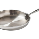 DASH Of THAT Tri-Ply Stainless Steel Fry Pan 12 Inch, Induction Compatible, Oven Safe 500F, Fast & Even Heat, Professional Quality & Durability, Frying Pan, Skillet, Cookware, Dishwasher Safe, Silver