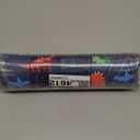 E1F1NN DOT Toddler Booster Seat for Dining Table, Portable Kids Booster Seat with Safety Buckles, High Cushion for Travel with Non-Slip Bottom (Blue Dinosaur)